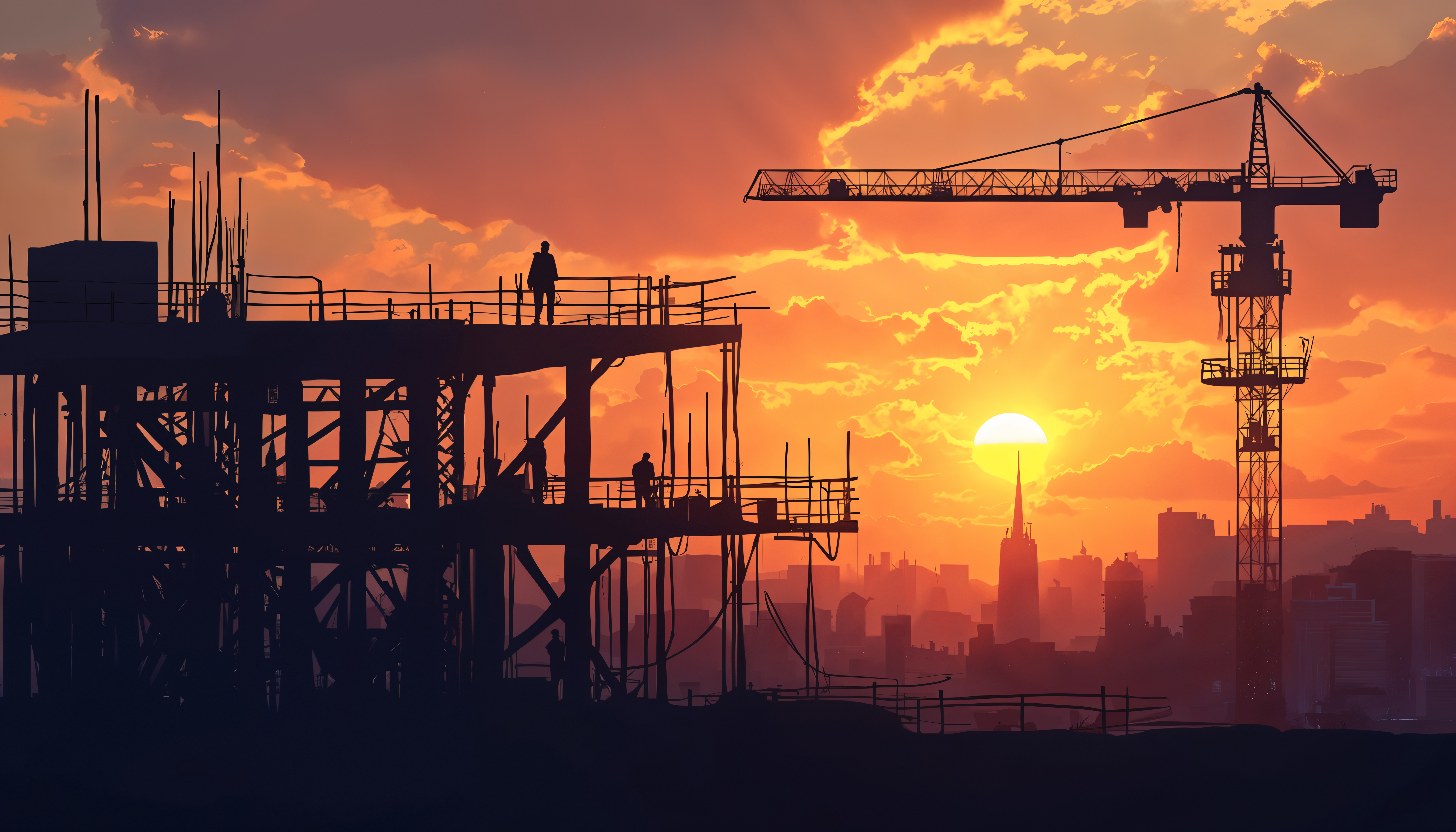 Building Construction Site